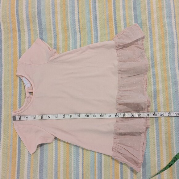 Maggie & Zoe pink peplum top size 5T - Picture 4 of 9